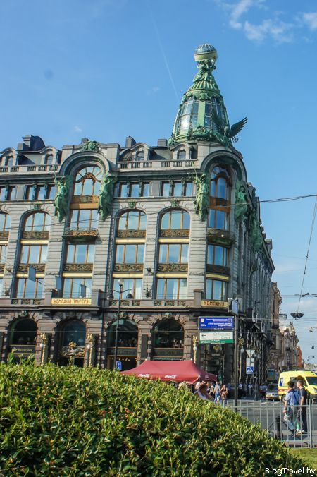 Дом компании Зингер в Санкт-Петербурге Что посмотреть и куда сходить в Санкт-Петербурге