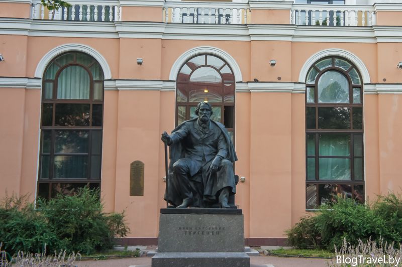 Памятник Тургеневу в Санкт-Петербурге Что посмотреть и куда сходить в Санкт-Петербурге