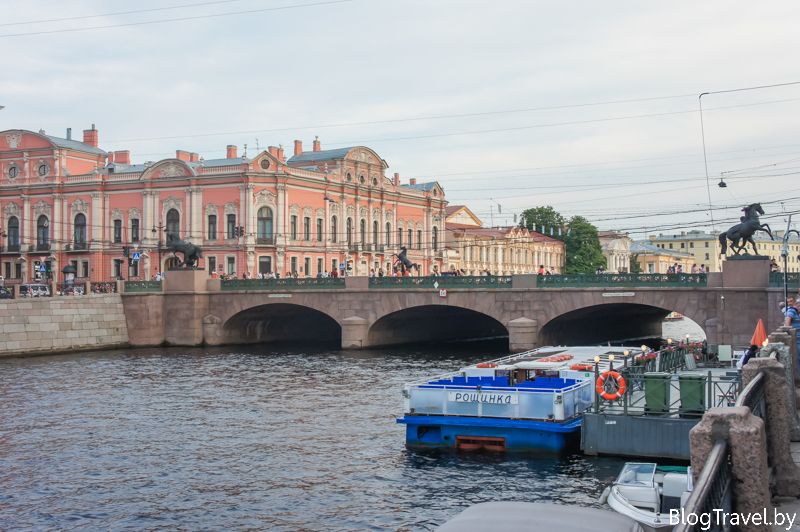 Аничков мост в Санкт-Петербурге Достопримечательности Санкт-Петербурга