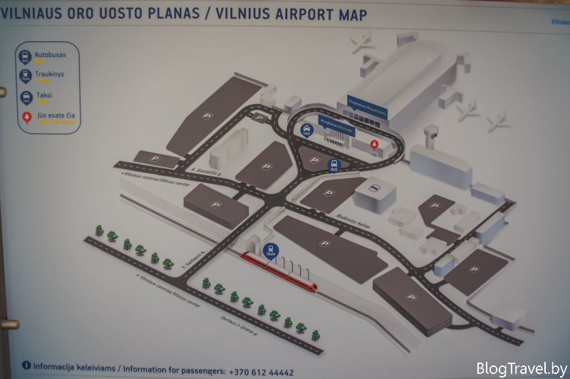 Аэропорт Вильнюса - как добраться до центра города, парковки, гостиницы